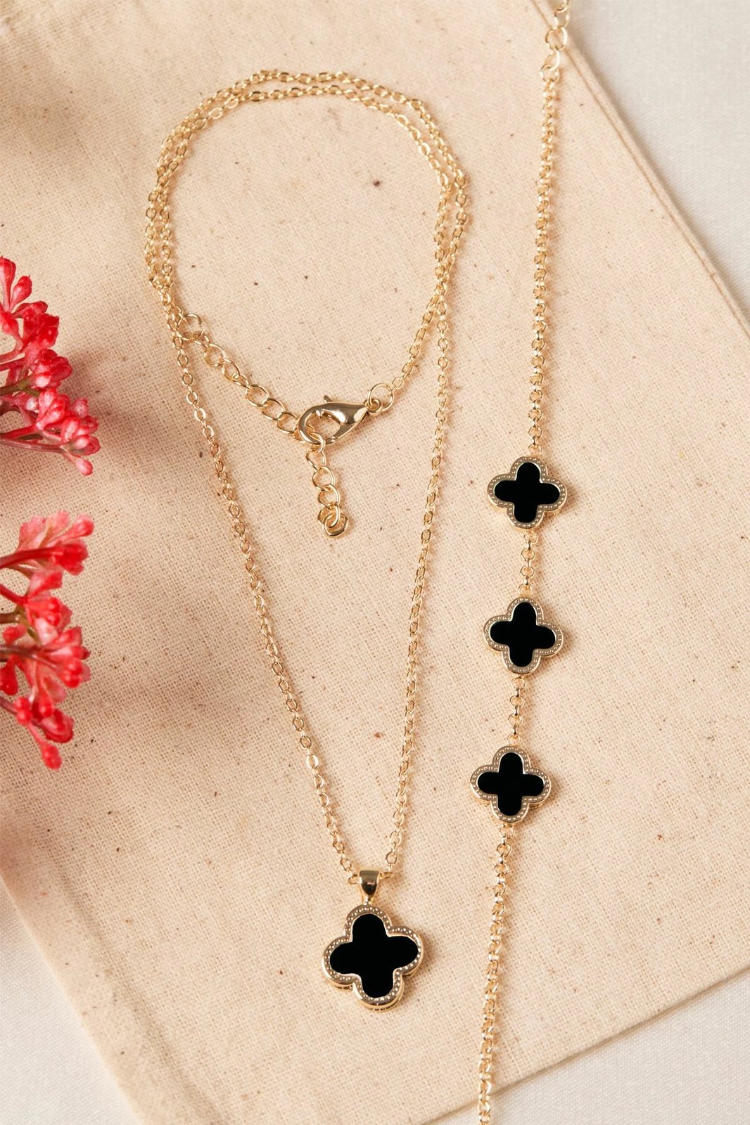 Set varëse e byzylyk metalik, ngjyrë ari, Elika, CSET9834