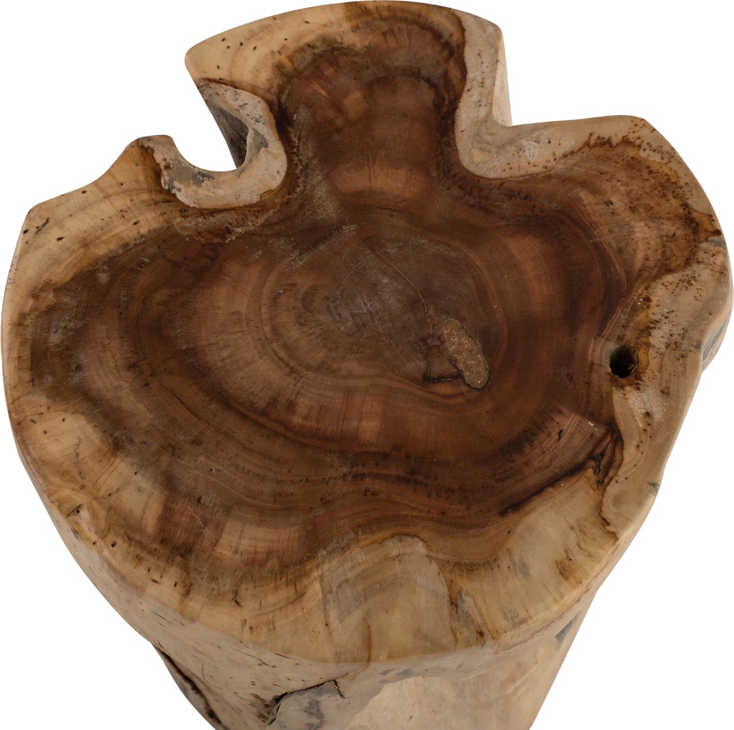 Tavolinë anësore trung lisi, FB99374, Φ30-35x45 cm