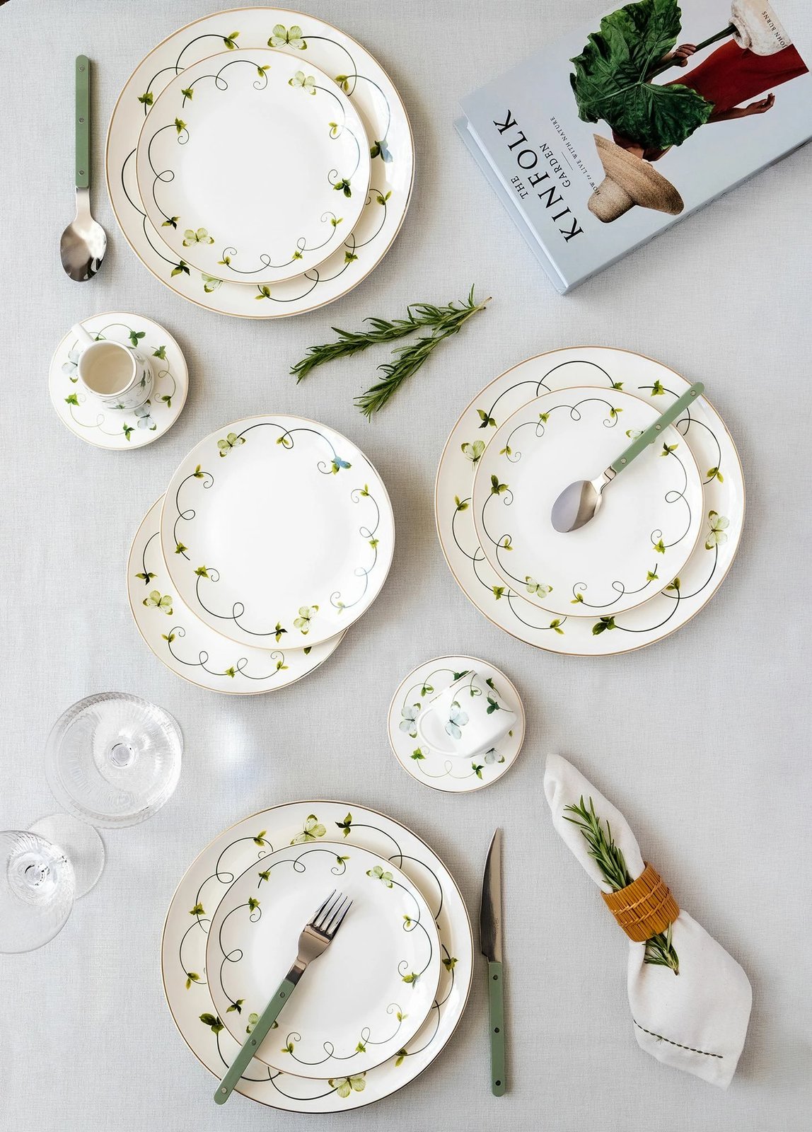 Set pjatash ëmbëlsirash (6 copë), Hermia, DNR0067