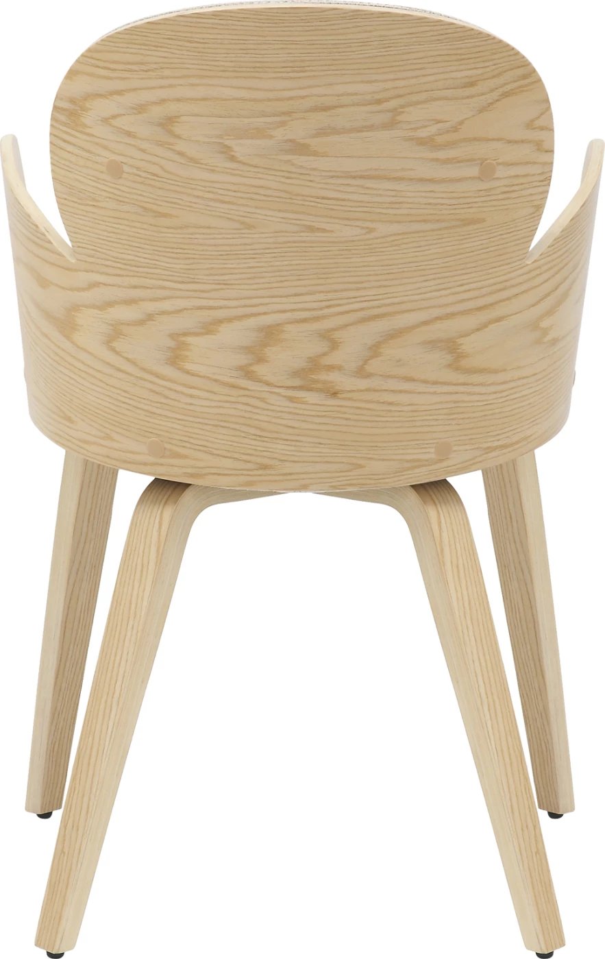 Karrige për ngrënie DARNELL FH9974.01, dru i përpunuar, ngjyrë lisi-ecru, 56x56x83H cm