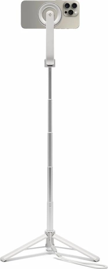 Selfie stick Spigen S571W me tripod, MagSafe, Bluetooth, bezhë
