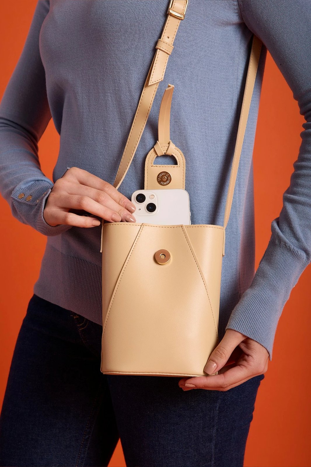 Çantë krahu Zoozie Bags, Baku, bezhë