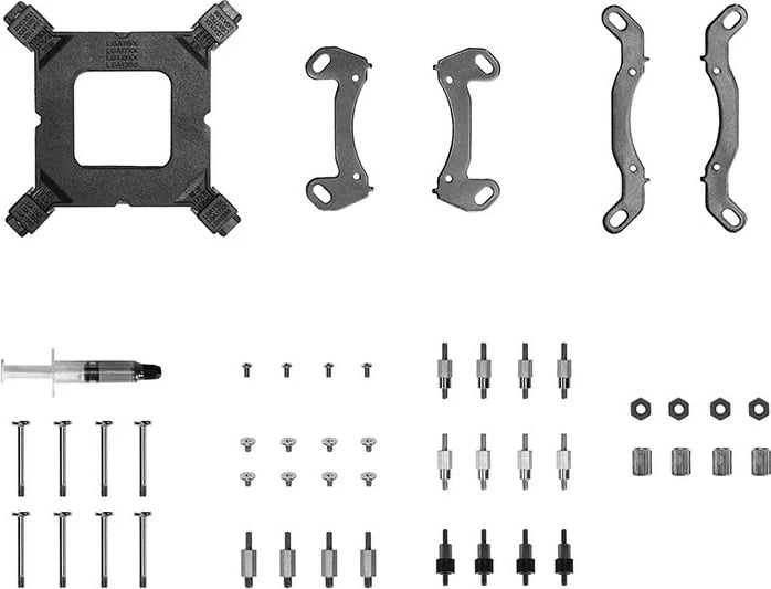 Sistem ftohës me ujë Chieftec ICEBERG 240 RGB, CLC-240-RGB
