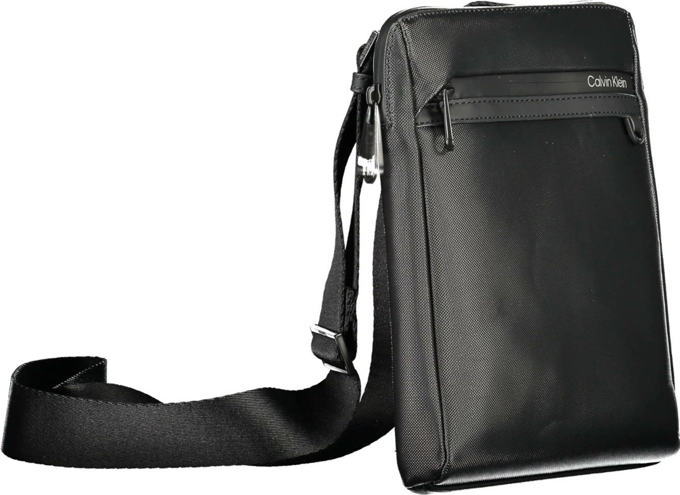 Çantë krahu për meshkuj Calvin Klein, e zezë