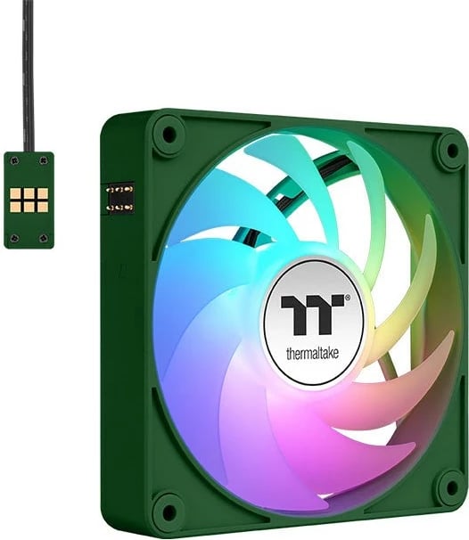 Ventilator kasë Thermaltake CT140 EX ARGB Sync 140mm 3 copë Racing Green