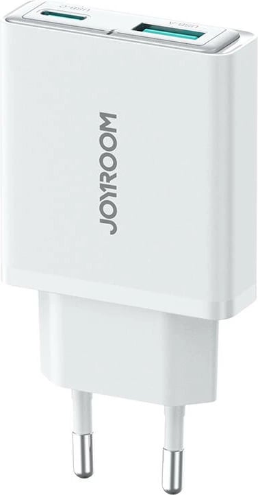 Karikues rrjeti Joyroom JR-TCF14, Super Slim 20W, USB-A & USB-C, Bardhë