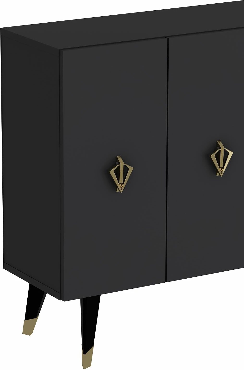 Konsol Skye Decor, anthracite, gold, 8163KM-32