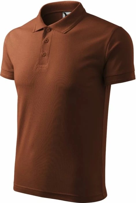 Fanellë Polo Malfini për Meshkuj, Ngjyrë Kafe