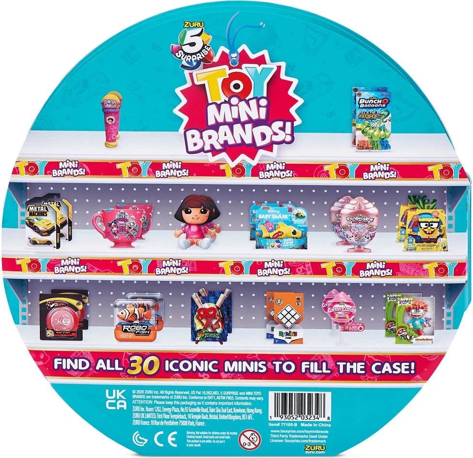 5 Surprise Mini Brands Toy Collector Case (Exclusive)