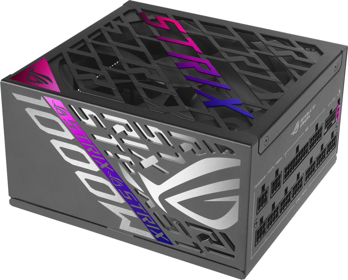 Furnizues energjie PC, Asus ROG Strix 1000W Platinum 90YE00W1-B0NA00, 1000W 80 Plus Platinum, e zezë