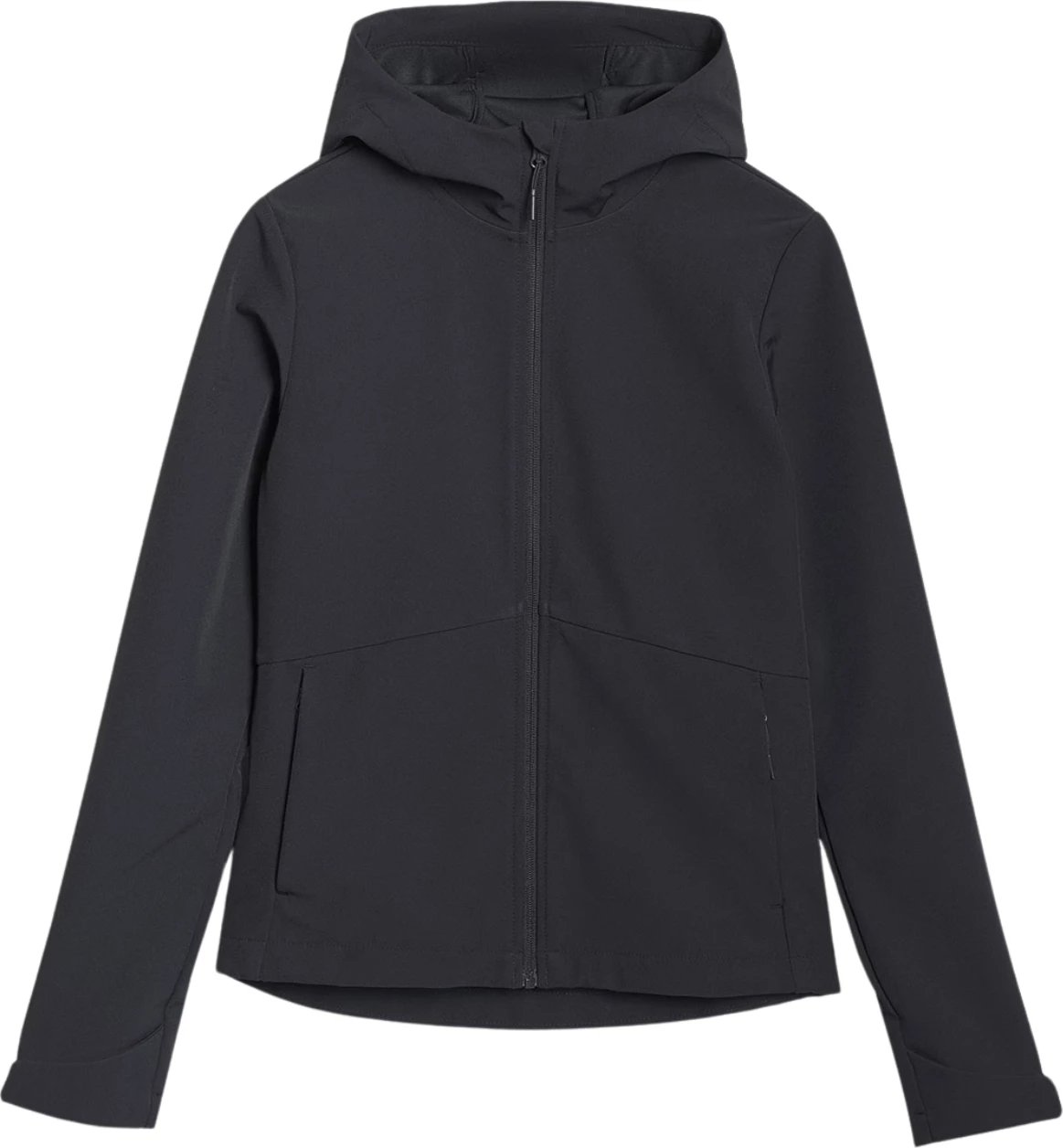 Jakne softshell për femra 4F, e zezë