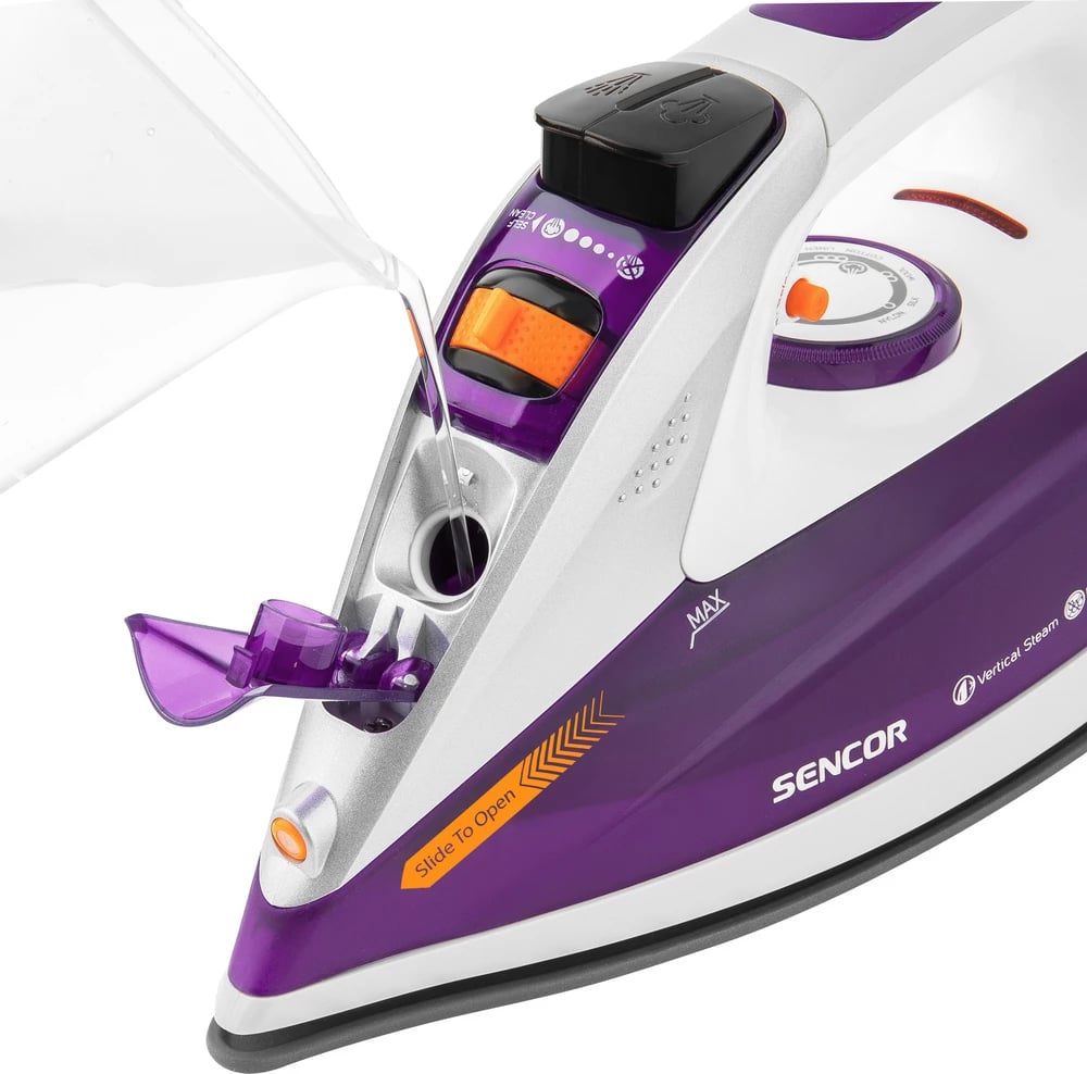 Hekur për hekurosje Sencor SSI 8710VT, 2400 W, i vjollcë