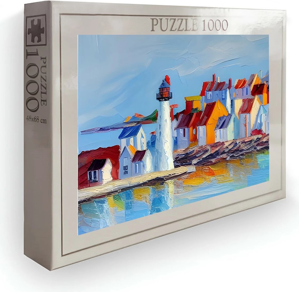 Puzzle 1000 copë, Evila Originals, shumëngjyrësh, PZL_0117_1000