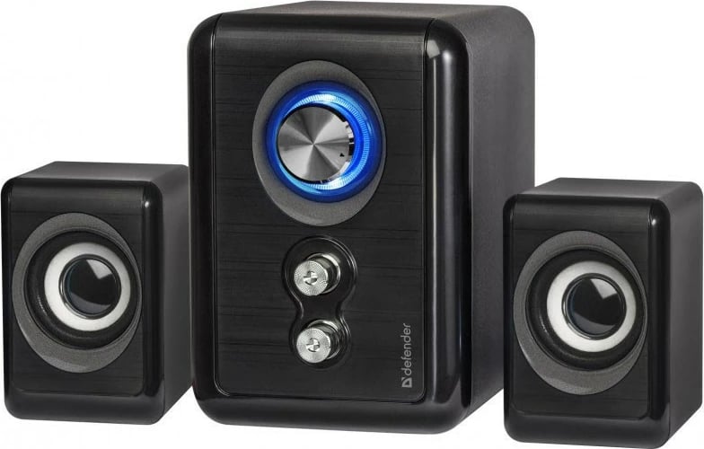 Altoparlantë Defender V11 2.1, 11W, me tela, USB, të zi