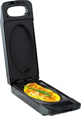 Pajisje pjekjeje/grilli me dy anë, Adler AD 3066, 750W-900W, pllaka jo-ngjitëse 18x9cm, e zezë Pajisje pjekjeje/grilli me dy anë, Adler AD 3066, 750W-900W, pllaka jo-ngjitëse 18x9cm, e zezë