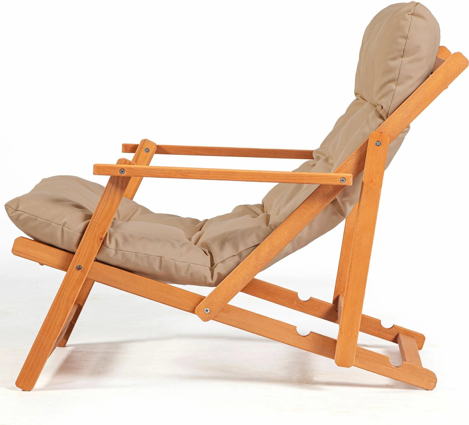 Set tavolinë me karrige për oborr, 3 pjesë, ngjyrë kafe/natyrale, My007