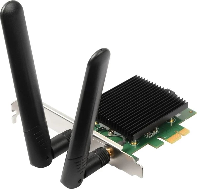 Kartë rrjeti Edimax EW-7833AXP, PCI Express, Dual-band, E zezë