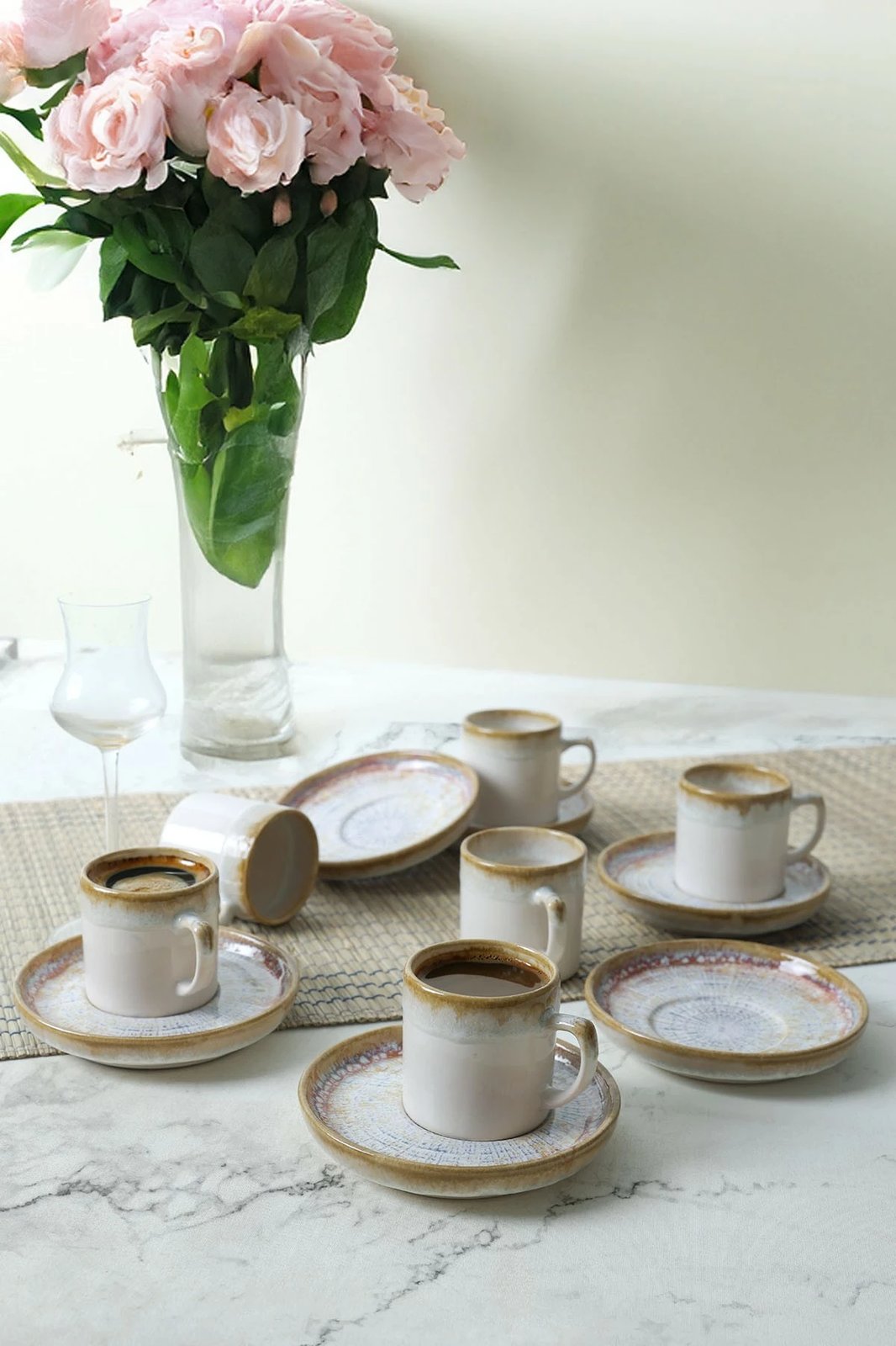 Set filxhanash kafeje (12 copë), Hermia Concept, X00017774
