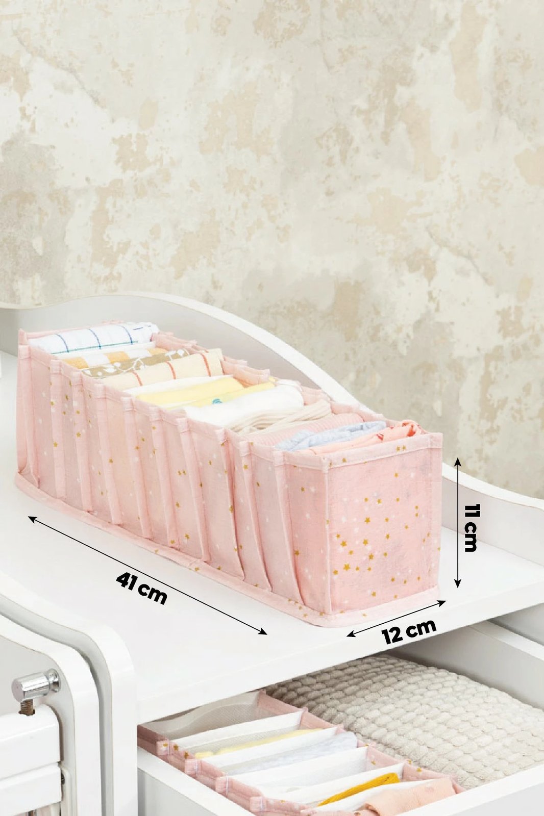 Shportë prej ndjese, ngjyrë rozë, Aberto Design, KALS-04102