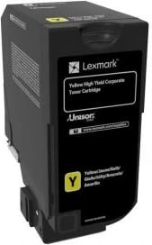 Toner Lexmark 74C2HYE rendiment i lartë, i verdhë
