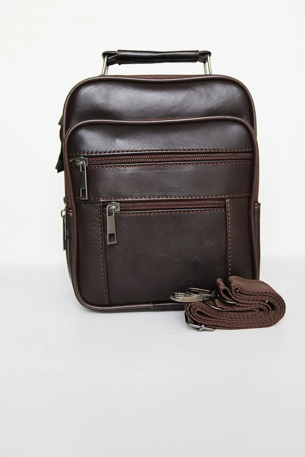 Çantë krahu Zoozie Bags, HDYKSEVOC0001, ngjyrë kafe