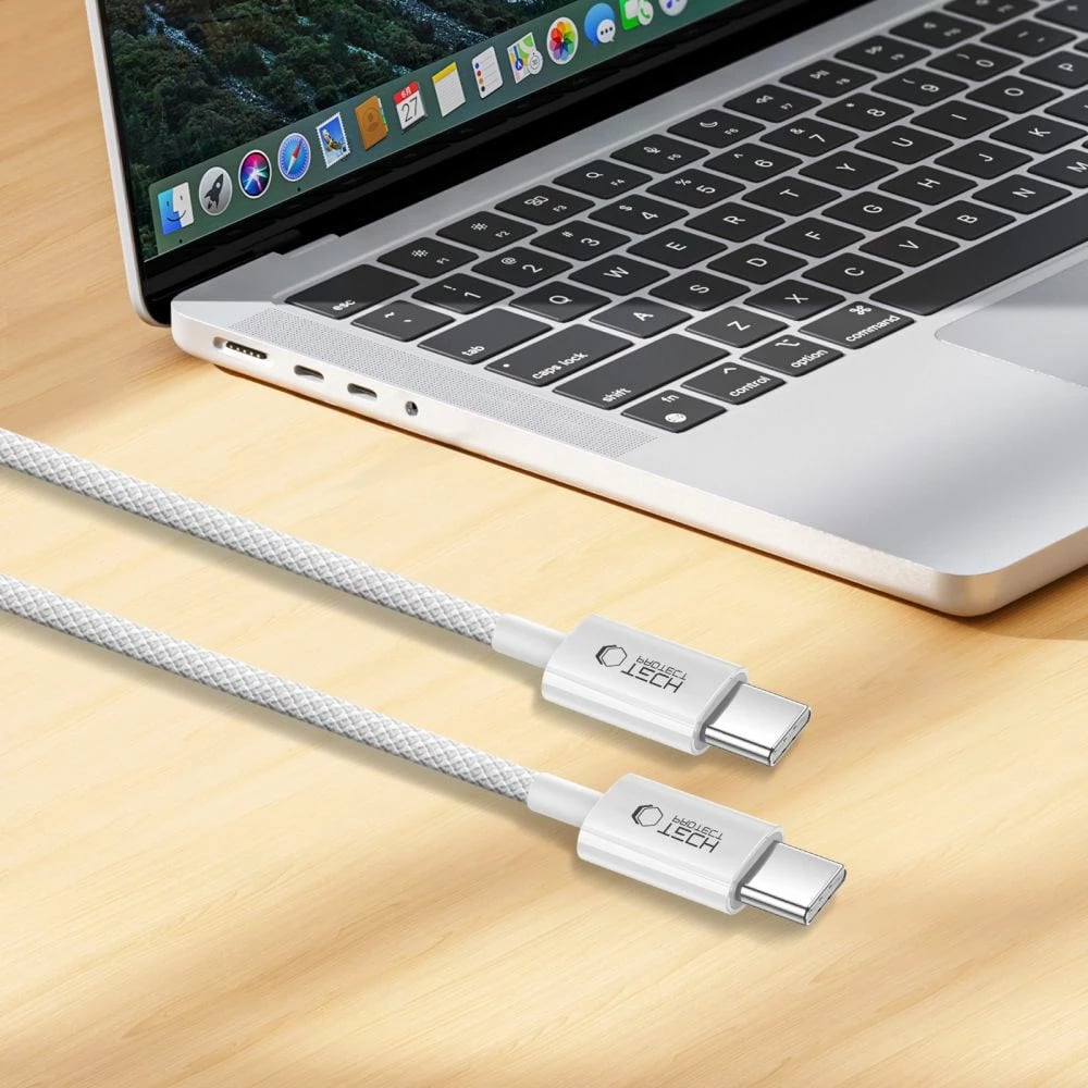 Kabllo USB-C Tech-Protect Ultraboost Lite 200cm, PD60W/3A, Gri