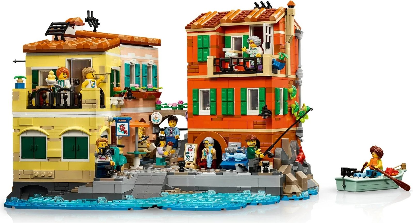 Set LEGO IDEAS Italian Riviera 21359, për të rritur, shumëngjyrësh