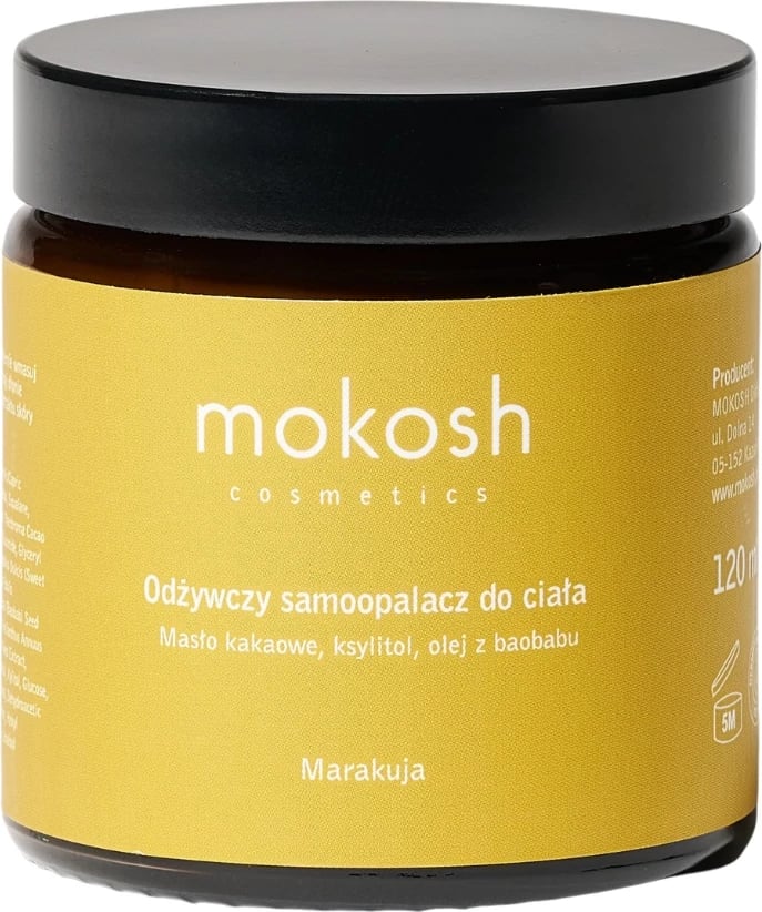 Vetë-rrezitës për trup Mokosh Maracuja 120ml për femra Vetë-rrezitës për trup Mokosh Maracuja 120ml për femra