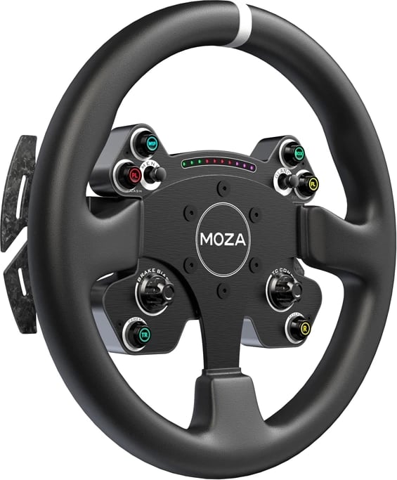 Timon gaming Moza Racing CS V2P, për PC, 13 inç, wireless, me LED RGB