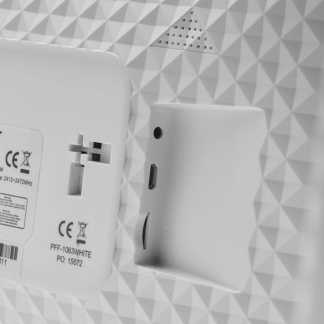 Kornizë digjitale Denver PFF-1063WHITE, 10.1", IPS, 16 GB, Wi-Fi, Bardhë
