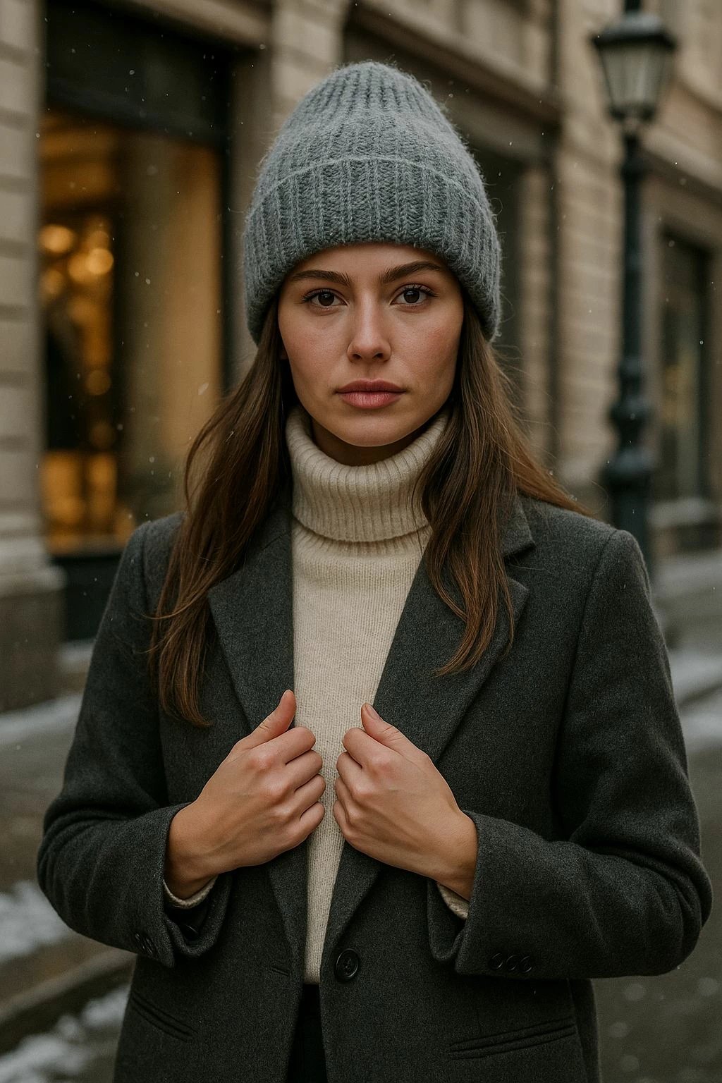 Bere për gra, ngjyrë antracit, Jumeon, Bere1141