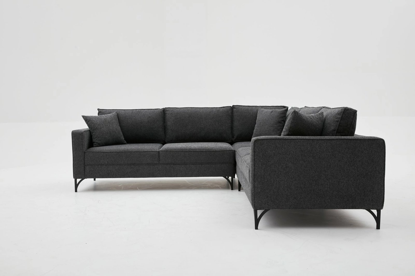 Këndare Atelier del Sofa, Berlin, antracit, e zezë