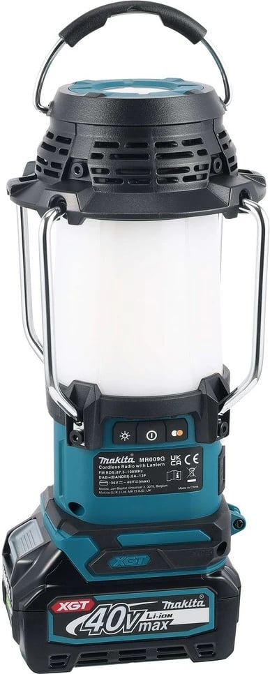 Lanternë LED Makita MR009GZ, 40V, e zezë/blu/e bardhë