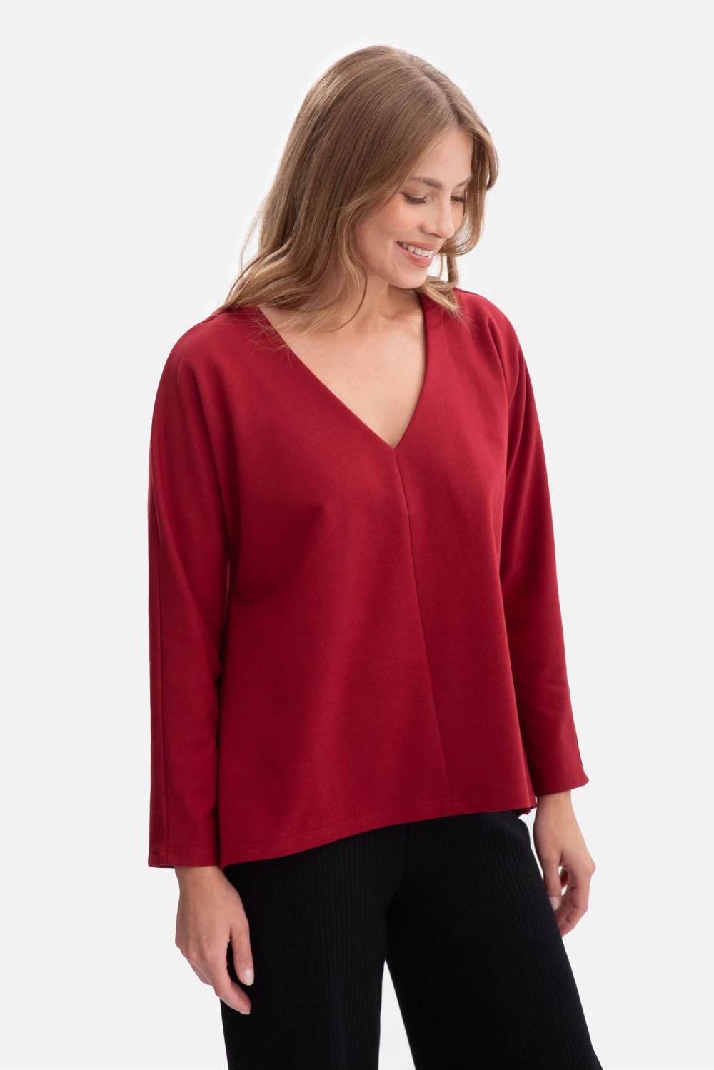 Bluzë femrash BeWear 218650, e kuqe