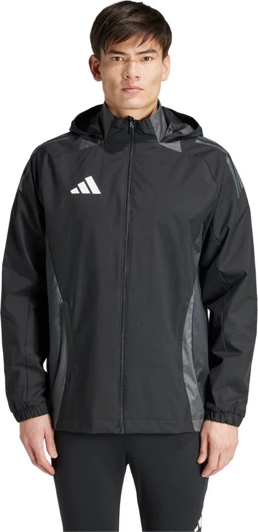 Xhaketë Adidas Tiro 24 Competition All-Weather për meshkuj, e zezë S