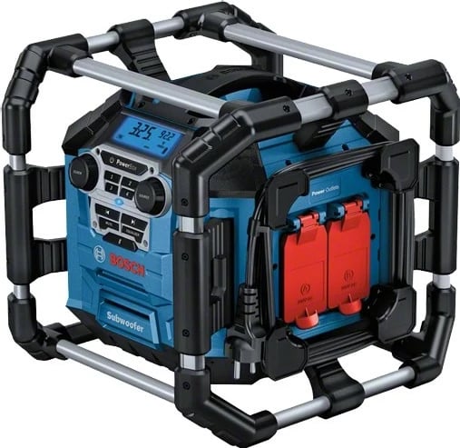 Radio portabel Bosch GPB 18V-5 C Professional, digjitale, 12W, blu