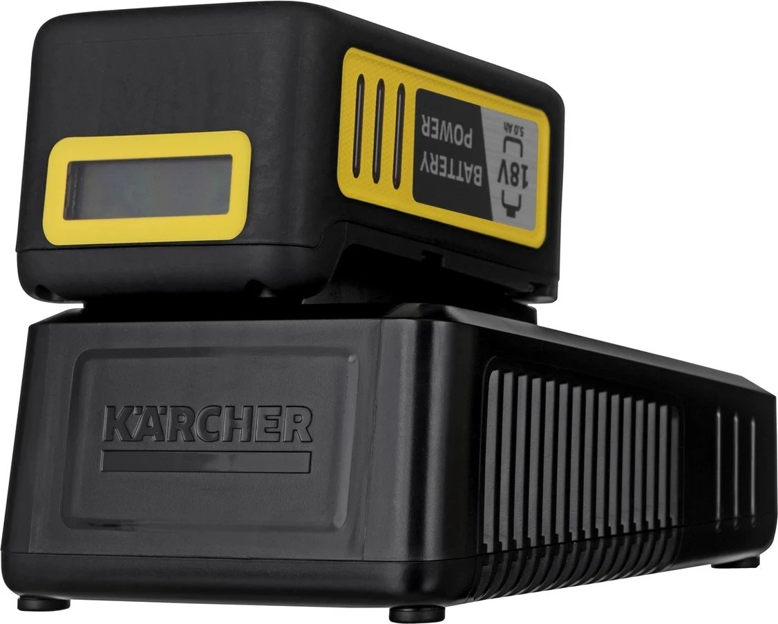 Set baterie dhe karikuesi Kärcher Power 18/50, 5000 mAh, 18 V, i zi