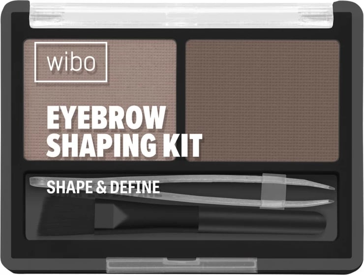 Set për stilizim të vetullave Wibo 4 ngjyra për femra, 1 copë