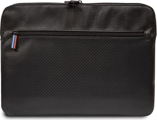 Mbështjellës laptopi BMW Carbon Tricolor, 14 inç, i zi