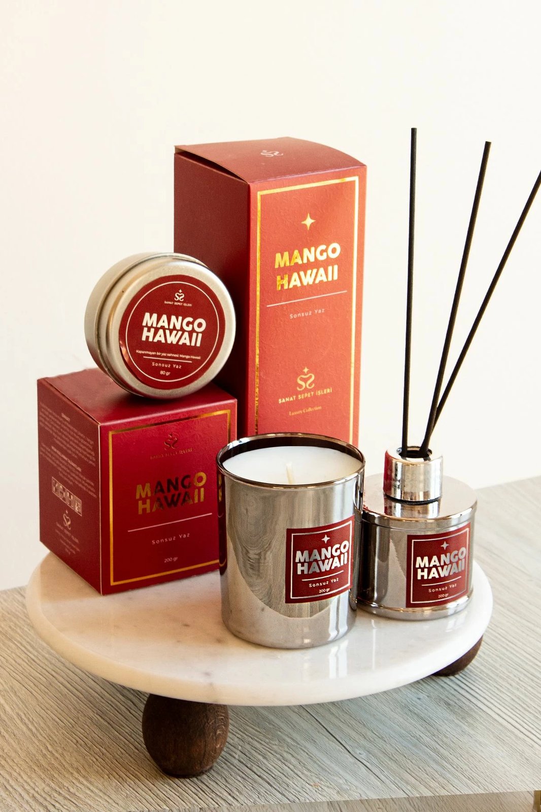 Set qirinjash (3 copë), Mango Hawaii, Evila Originals