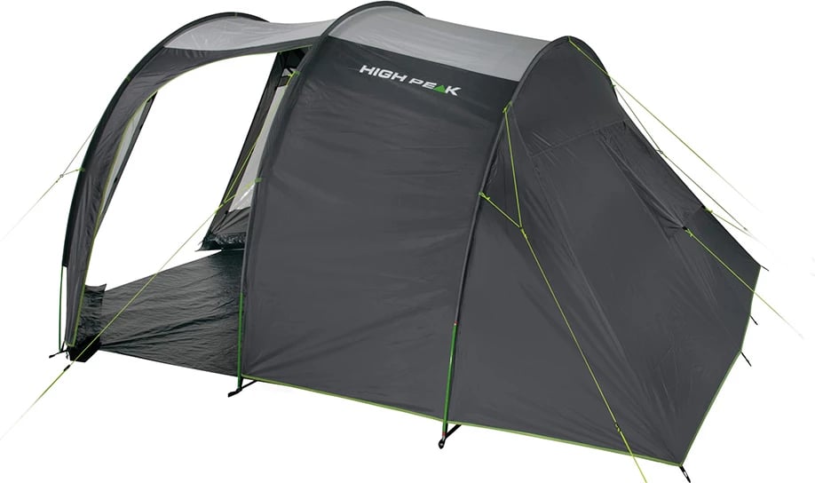 Tendë High Peak për 4 persona, gri e gjelbër