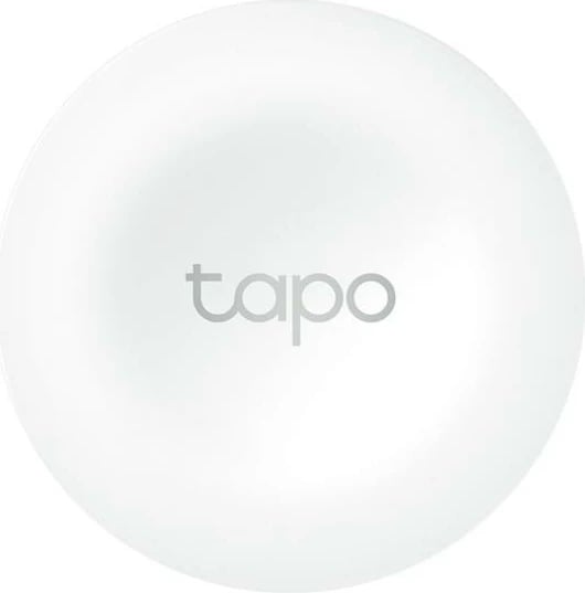 Buton smart TP-Link Tapo S200B, kontroll skenash dhe pajisjesh Tapo, pa tel, i bardhë