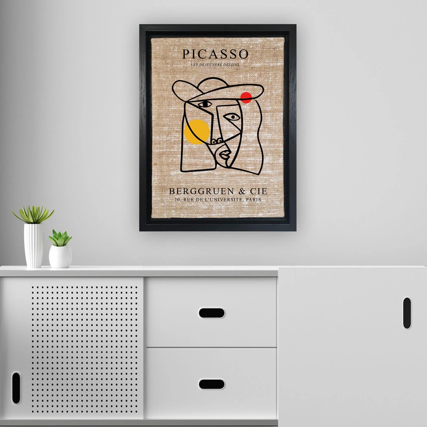 Pikturë dekorative në kanavacë, shumëngjyrëshe, Wallity, LSJ61960827841 - 4666, 46x66cm