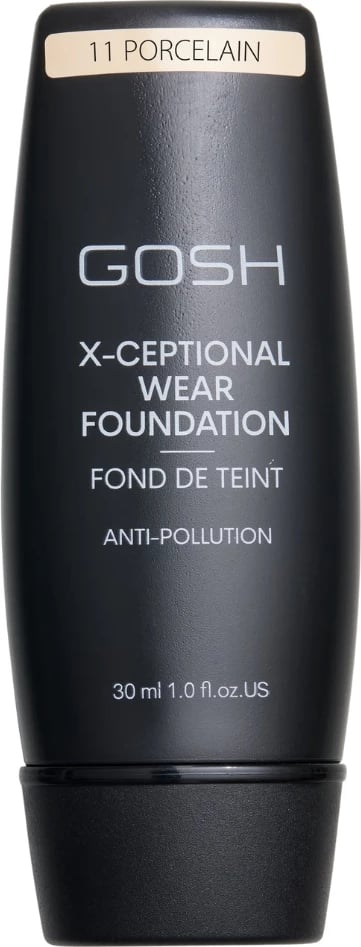 Fondatinë Gosh X-Ceptional Wear Foundation Long Lasting Makeup 11 Porcelain 30ml