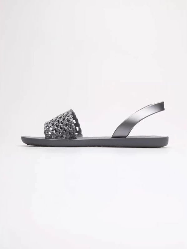 Sandale për femra Ipanema, gri/argjendtë