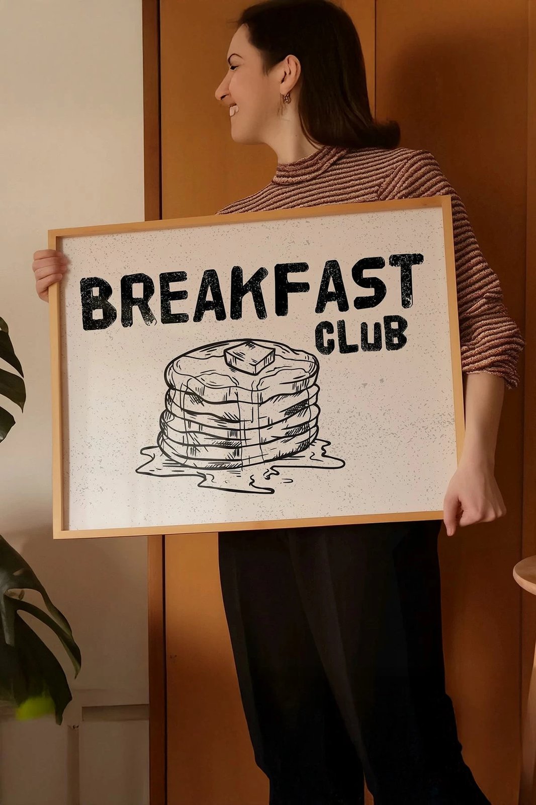 Pikturë dekorative me kornizë, Wallity, Artsmdftek12-5070, shumëngjyrëshe, 50x70cm