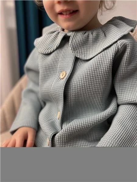 fund pinafore bebe New Baby Laura, 100% pambuk, madhësi 62 (3-6 muaj), e bardhë