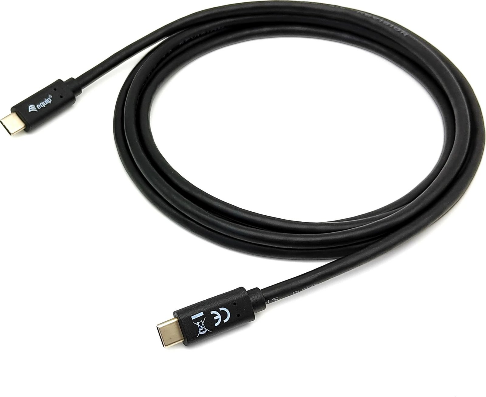Kabëll USB C në USB C Equip 1m, USB 3.2 Gen 1, i zi