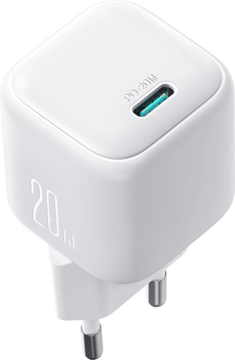 Karikues muri Joyroom JR-TCG08, GaN, 20W, USB-C, i bardhë Karikues muri Joyroom JR-TCG08, GaN, 20W, USB-C, i bardhë