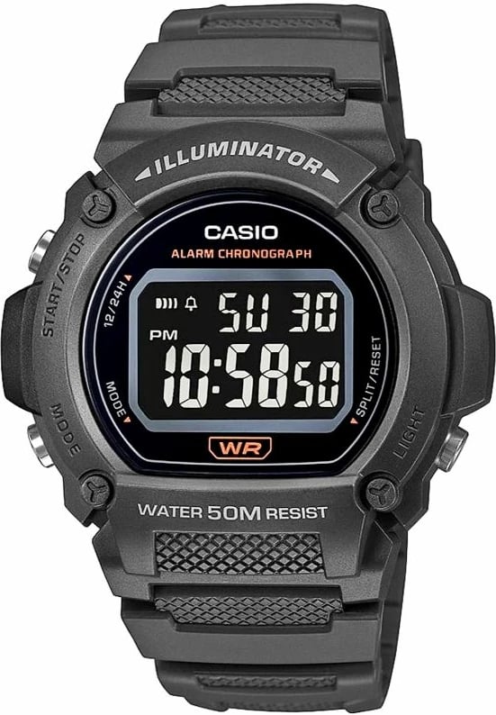 Orë dore për meshkuj CASIO, gri